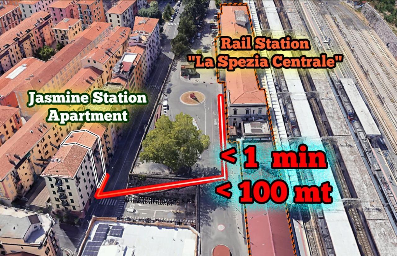 Jasmine Station - Cinque Terre Lejlighed La Spezia Eksteriør billede